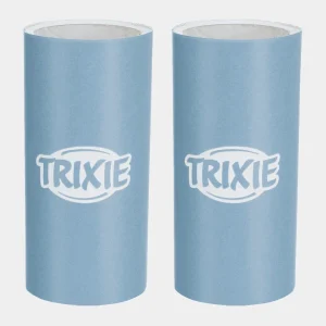 Pack de Repuesto de Rollos Quita Pelos Trixie – Efectividad Continua Dos rollos de repuesto azules para quita pelos de la marca Trixie, ideales para dueños de mascota