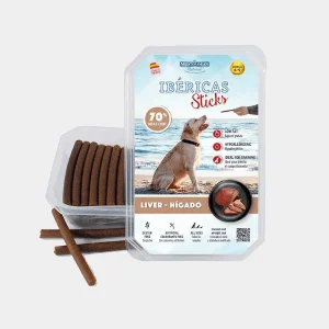 Estuche de Ibericas Sticks de Hígado para Perros, bocados saludables y ricos en proteínas para tu mascota