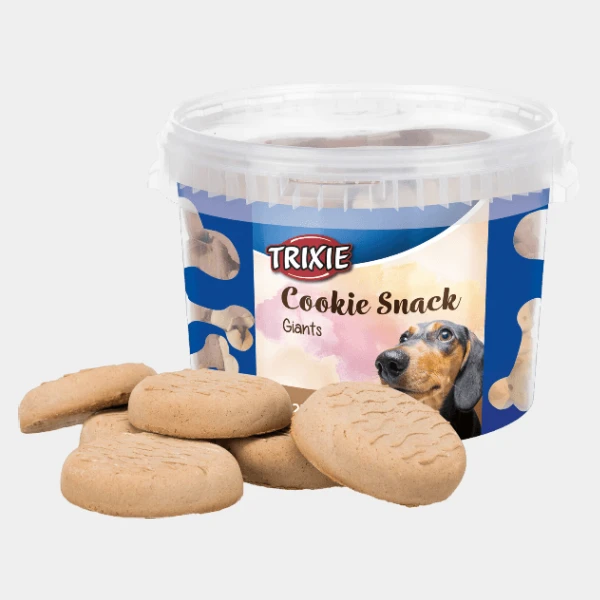 Cubo de Galletas de Cordero Trixie para Perros, ideales para una dieta canina equilibrada y entrenamiento eficaz
