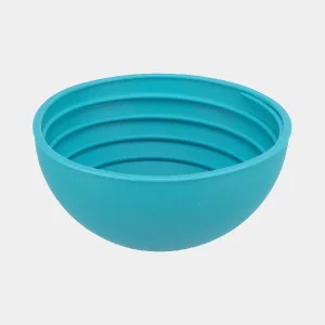 Cuenco de silicona azul Lick Snack para perros, ideal para snacks y entretenimiento, proporcionando una experiencia de lamido relajante