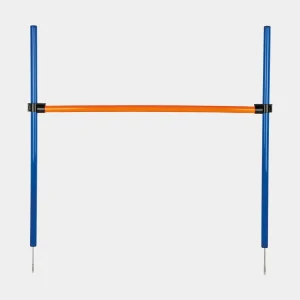 Barra de salto ajustable para juegos de entrenamiento para perros